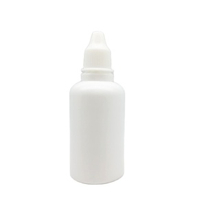 10 ML 30 ML 50 ML Chai Nhựa <span class=keywords><strong>PE</strong></span> Trắng Đục Với Đầu Và Nắp Chống Giả Mạo Trắng Cho Mắt Nhỏ Giọt 50 Ml Chai Nhỏ Giọt - Product Image 3