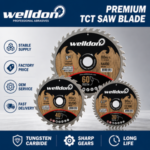Série <span class=keywords><strong>de</strong></span> lames <span class=keywords><strong>de</strong></span> <span class=keywords><strong>scie</strong></span> <span class=keywords><strong>circulaire</strong></span> TCT Welldon Professional pour la coupe du bois et <span class=keywords><strong>de</strong></span> l'aluminium <span class=keywords><strong>4</strong></span>" 6" <span class=keywords><strong>7</strong></span>" 9" 10" 12" 14" <span class=keywords><strong>Lame</strong></span> <span class=keywords><strong>de</strong></span> <span class=keywords><strong>scie</strong></span> <span class=keywords><strong>circulaire</strong></span> 24T-120T - Product Image 1