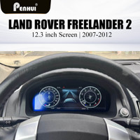 Penhui untuk Land Rover Freelander 2 L359 2007-2012 Virtual Cockpit Mobil Digital Cluster LCD Dashboard Auto Speedometer DVD Player