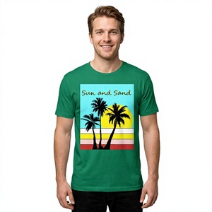 Men's <b>Pink</b> Short Sleeve T-Shirt With Letter Print O-Neck Casual Style Regular Fit Cotton Jersey Breathable Photo Print <b>Tshirts</b> - Product Image 2