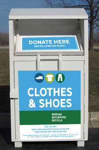 Contenedores <span class=keywords><strong>de</strong></span> Reciclaje <span class=keywords><strong>de</strong></span> Metal para <span class=keywords><strong>Ropa</strong></span> Antigua, Caja <span class=keywords><strong>de</strong></span> Acero para Donación <span class=keywords><strong>de</strong></span> Zapatos Usados para Exteriores - Product Image 5