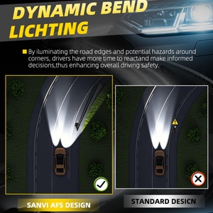 Nuevo Diseño AF02 16v Afs Kit de Conversión de Faros Delanteros para Automóvil de 3.0 Pulgadas, Bombilla Súper Brillante de 5500k, Lente de Proyector Bi-led para Automóvil Universal - Product Image 5