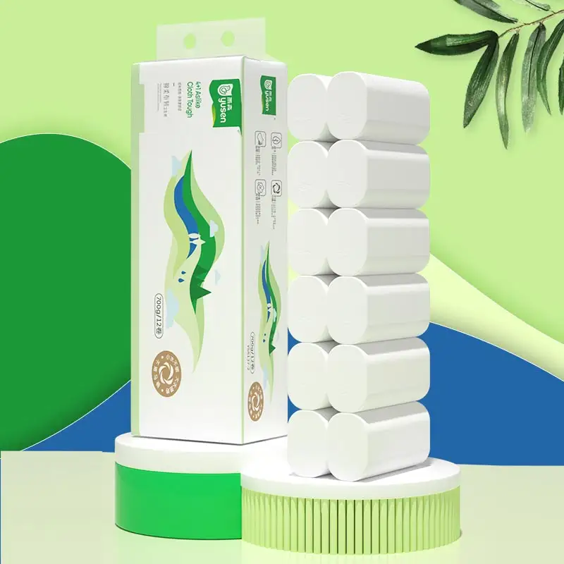 Fabrieksprijs Direct Verkoop Toiletpapier Private Label Toiletpapier Biologisch Afbreekbaar Toiletpapier In Voorraad En Custom