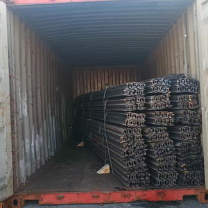 Rotaia in Acciaio Leggero P24 24kg/m Profilo Q235B per Binari Minerari 55Q 6m 8m - Product Image 1