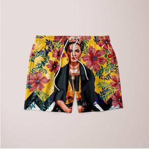 Pantaloncini Frida con Stampe Tropicali - Product Image 1