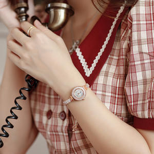 Exquisite and unique bracelet watch, petite and elegant quartz <b>wristwatch</b> for women. - Product Image 5