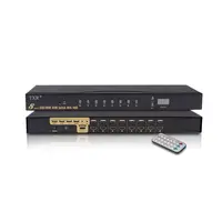 Txr 8Port Penuh Otomatis USB HD Remote Control Switch KVM 8 Input 1 Output Switch Box dengan Resolusi Tinggi 1080P dan 4K