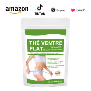 Thé Minceur Brule-Graisses-<span class=keywords><strong>Cure</strong></span> Détox 14 Jours Pour Ventre Plat Sachets 100% Sécuritaires Aux Plantes - Product Image 1