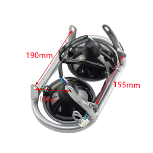ชุดไฟหน้าคู่สำหรับรถมอเตอร์ไซค์ Z50 Z50J <span class=keywords><strong>Monkey</strong></span> <span class=keywords><strong>Baja</strong></span> - Product Image 5