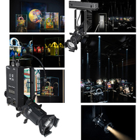 Projecteur ellipsoïdal de l'émission de télévision Mini Focus 20W 2IN1 blanc chaud froid ou 4IN1 RGBL DMX théâtre lumière de profil LED