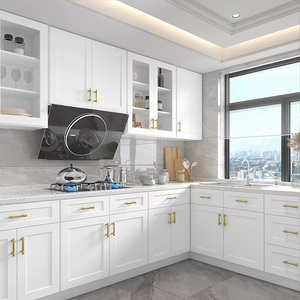 YALIG Mobili da <span class=keywords><strong>Cucina</strong></span> Moderni e Semplici, Lavello e Armadietti <span class=keywords><strong>Sospesi</strong></span> Completi - Product Image 2