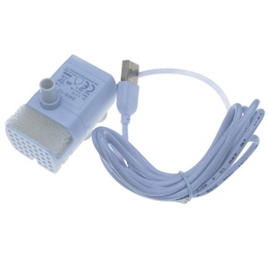 Mini pompe à eau 2415-12 USB 5V, filtre centrifuge ultra silencieux pour aquarium, pour plantes hydroponiques, distributeur d'eau pour animaux de compagnie - Product Image 2