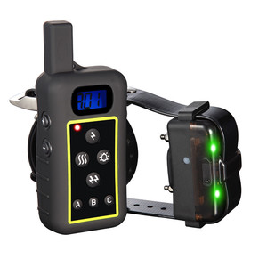 <span class=keywords><strong>Collar</strong></span> de entrenamiento para perros con control remoto, choque, vibración, tono y funciones de luz nocturna seguro, humano, resistente al agua recargable agregar hasta 3 - Product Image 1