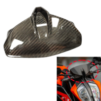 Pare-brise moto OEM en fibre de carbone sèche 3K Twill 100% pour KTM 390 2017-2023, kit carénage en fibre de carbone