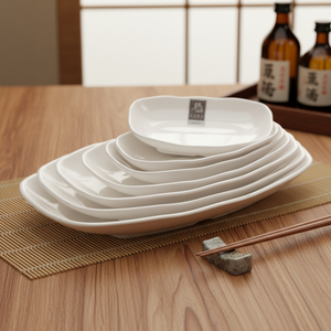 9 Inch White Melamine <strong>Deep</strong> <strong>Plate</strong> ,white Rectangle Melamine <strong>Plate</strong> - Product Image 4