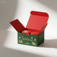 Boîtes d'emballage personnalisées écologiques avec pelliculage mat - Boîtes de présentation pour la vente au détail - Emballage en mousse / Boîtes cadeaux de Noël