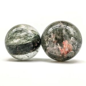 Vente en gros de boule de cristal <span class=keywords><strong>naturel</strong></span> sphère de <span class=keywords><strong>quartz</strong></span> de jardin boules de cristal <span class=keywords><strong>fantôme</strong></span> vert <span class=keywords><strong>quartz</strong></span> <span class=keywords><strong>fantôme</strong></span> de roche pour cadeau ou décoration - Product Image 2