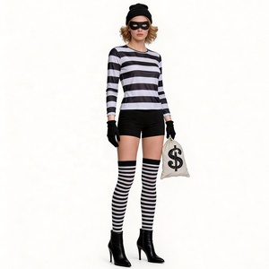 Disfraz de Ladrona para Mujer, Conjunto Completo para Cosplay, Halloween, Mascarada, Carnaval, Fiesta Temática, Actuación en Escenario, Juego de Roles - Product Image 4