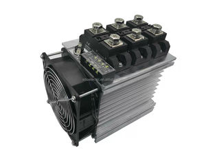 三相 SSR-120DA-3H/SSR-150DA-H 120A/150A 3V-32V 480V DC-AC 高出力ヘビーソリッドステートリレー ラジエーターファン - Product Image 4