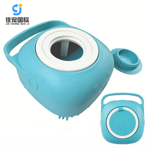 Soft TPR Pet Bath <b>Brush</b> Capsule Shaped <b>Shower</b> Gel Container Sustainable Dog Waste Disposal - Product Image 2
