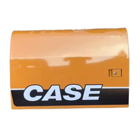 Pour excavatrice sur chenilles CX360 : Panneau de couvercle de capot moteur latéral en acier robuste, pièce de rechange de haute qualité, jaune