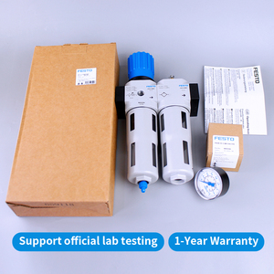 ชุดกรองลม รุ่น FRC ซีรีส์ ของ FESTO พร้อมตัวควบคุมแรงดันและตัวหล่อลื่น สำหรับระบบเตรียมลมแบบนิวเมติก - Product Image 4