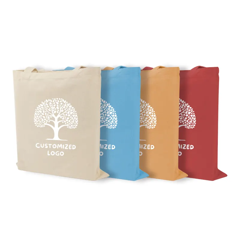 Hot selling environmentally friendly reusable designer canvas cotton Shopping Handbag Tote Bag