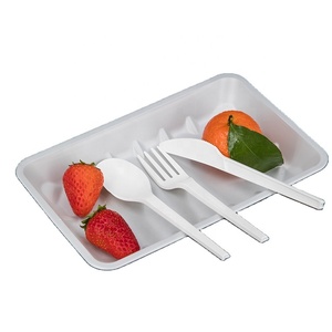 Biodegradable & Compostable Bioplastic Disposable Pla Plastic Cutlery & Utensils,Pla Forks Cutlery supplier