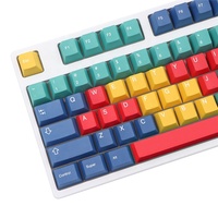 Keycaps Panel GMK PBT Dye Sublimation Cherry Profile untuk Switch MX DZ60 GK61 SK61 TKL87 Keycap 133 Tombol