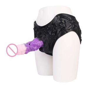 Funda de silicona realista para pene, funda para dildo con correa, condones de dragón, extensor de pene, juguetes sexuales para mujeres - Product Image 4