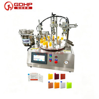 Machine automatique de remplissage et de bouchage de liquides pour les produits de première nécessité
