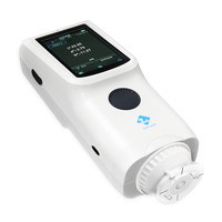 Espectrofotómetro CIE LAB LCh de 400~700nm de longitud de onda, Instrumento de Diferencia de Color D/8, Software APP, 1 Año de Garantía, Precisión 0.08, 500