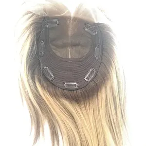 Cabelo natural cheia do laço cap peruca mulheres para venda toupet