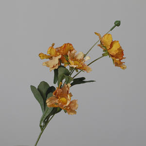 Flor de Margarita Artificial al por Mayor de China IJ033, Flor de Margarita de Seda Vintage de 4 Cabezas, Flor Artificial para Decoración del Hogar - Product Image 3