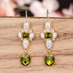Pendientes de Princesa Estilo Barroco para Mujer, Joyería Elegante para la Noche - Product Image 5