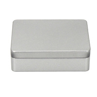 Boîtes carrées en fer blanc de qualité alimentaire pour chocolat, chewing-gum, thé, biscuits, bonbons, gâteaux – Fabricant chinois – Couleur unie personnalisable