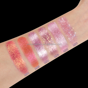 Polvere Glitter Rosa per Ombretto, Cosmetico Scintillante, Pigmento Olografico Duocromatico per Trucco Occhi - Product Image 6