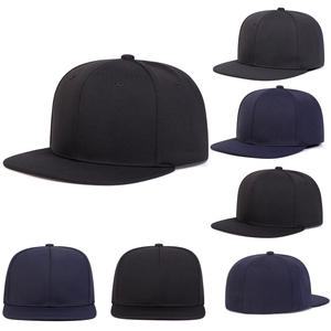Casquette plate pour homme en coton 100% avec broderie, taille unique, lavable en machine - Product Image 2