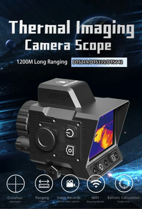 Accessori termici multifunzione per Imaging a reticolo tattico monoculare 4 Pseudo-colori Clip-on 640*512 per visori notturni - Product Image 5