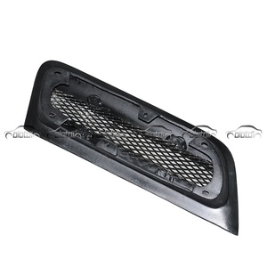 OLOTDI H2 Estilo Fibra de Carbono 2 Piezas Rejillas de Ventilación Delanteras para Capó Negro Carbono Pulido de Alto Brillo para Mitsubishi Lancer Evolution EVO - Product Image 6