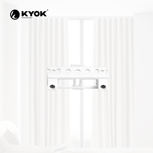 ระบบรางม่าน KYOK สีขาว พลาสติก ดีไซน์ทันสมัย ติดตั้งง่าย พร้อมขายึดผนัง - Product Image 4