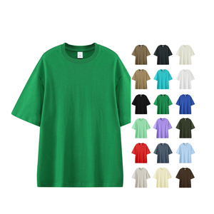Camiseta Personalizada de <span class=keywords><strong>Hombre</strong></span>, Tejida, 280 GSM, Algodón, Talla Grande, Lisa, de Secado Rápido, Ecológica, con Serigrafía, Manga Corta - Product Image 1