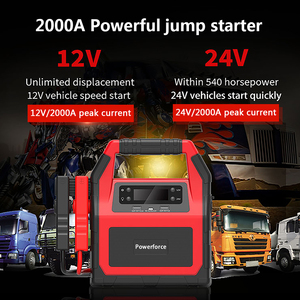 Multifunctionele 2000a 12V 24V 46800Mah Auto <span class=keywords><strong>Jump</strong></span> Startbatterij Booster Voor Zware Vrachtwagens Noodgevallen - Product Image 5