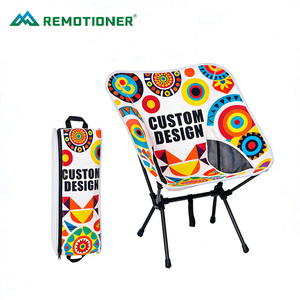Custom Design Backpacking <strong>Chairs</strong> Foldable Camping <strong>Moon</strong> <strong>Chair</strong> for Hiking Mountaineering Beach - Product Image 1