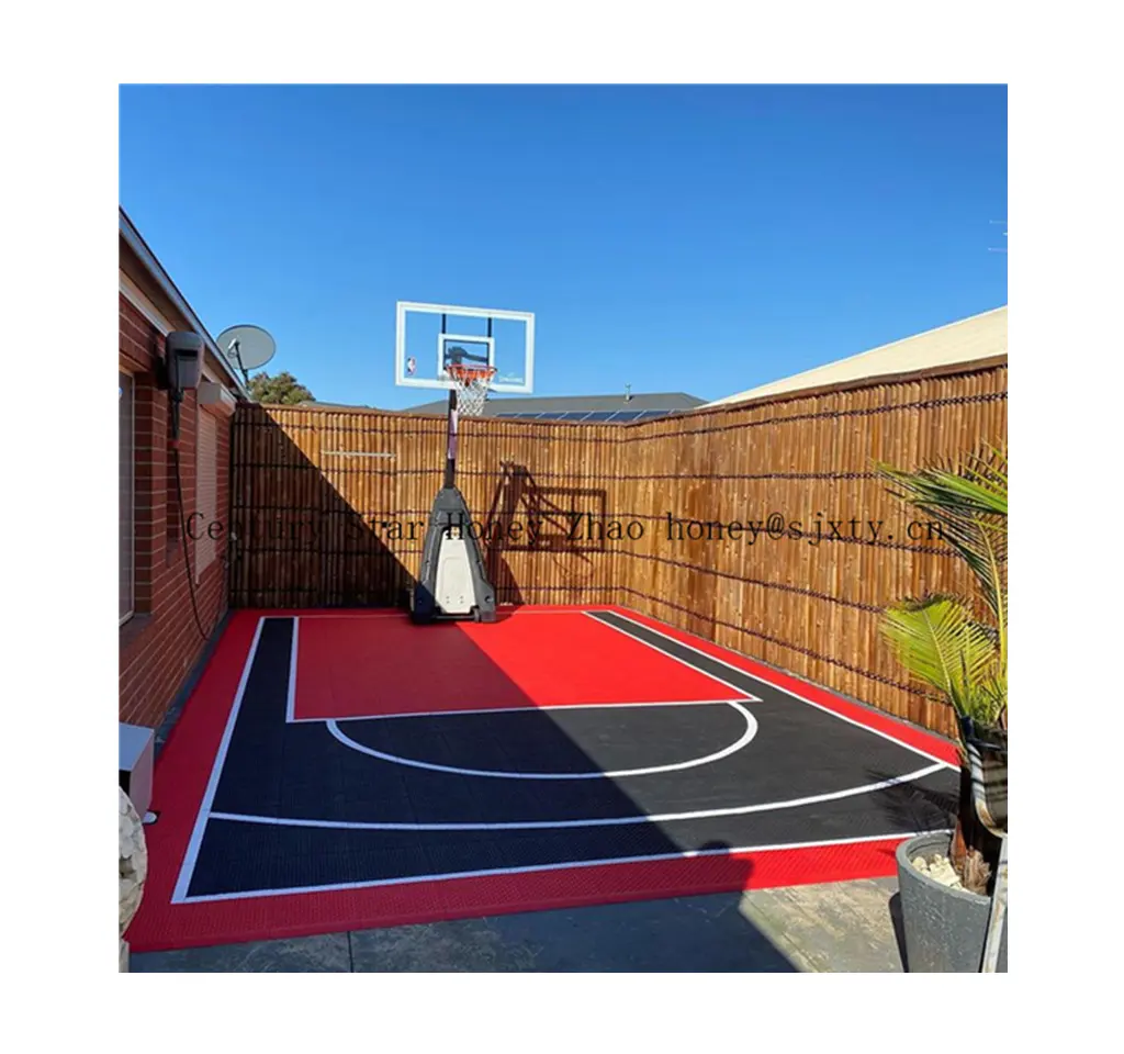 Pp Suspended outdoor Plastic Interlocking Basketball Court /tennis Court/Futsal Court Assembly Flooring For outdoor Sport tiles