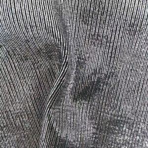 <span class=keywords><strong>ผ้า</strong></span>ถักลายริบสีทองแบบแตก 220GSM P/SP 95/5 ปั๊มร้อน<span class=keywords><strong>ล</strong></span>ายเมทั<span class=keywords><strong>ล</strong></span><span class=keywords><strong>ล</strong></span>ิก <span class=keywords><strong>ผ้า</strong></span>ถักยืดได้ 145 ซม. - Product Image 1
