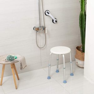 Enjoy Shower Chair 32cm <b>Adjustable</b> <b>Height</b> Folding Bathroom <b>Stool</b> For Elderly And Pregnant Women - Product Image 3