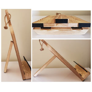 Support de livre de <span class=keywords><strong>cuisine</strong></span> réglable en <span class=keywords><strong>bois</strong></span> support de livre de <span class=keywords><strong>cuisine</strong></span> de style ferme pour comptoir de <span class=keywords><strong>cuisine</strong></span> Type d'installation facile - Product Image 6