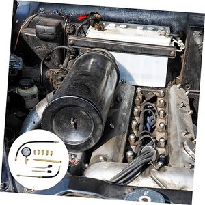Medidor de pressão do motor a gasolina, ferramenta de inspeção para reparo de motocicletas, 0-300psi, testador de compressão automática - Product Image 6
