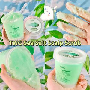 TWG-Masajeador de Cuero Cabelludo con <span class=keywords><strong>Sal</strong></span> Marina PARA EL Cuidado del Cabello, Champú Exfoliante Nutritivo Anticaspa - Product Image 4